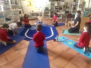 Yoga Class at La Prima Casa Montessori